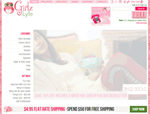 Tablet Screenshot of girlzlyfe.com